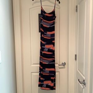 Patterned maxi dress